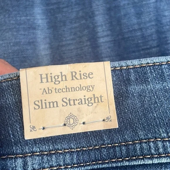 NEW Democracy high rise straight jeans - Picture 4 of 11